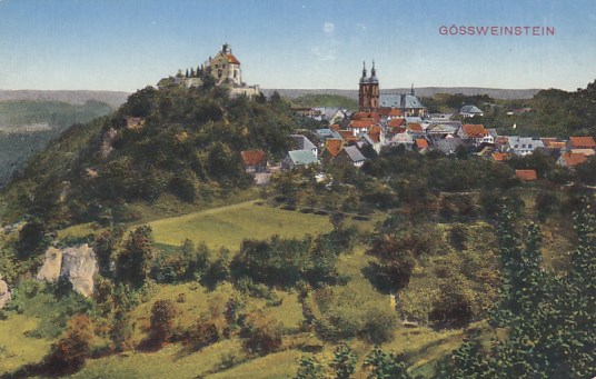 Gössweinstein Gößweinstein Schloss ca 1910 Gössweinstein Gößweinstein Schloss ca 1910