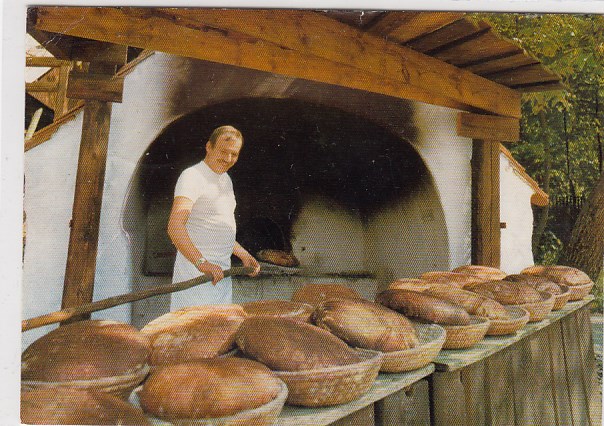 Hollenberg bei Pegnitz Landgasthof Schatz Brot Backen 1982 Hollenberg bei Pegnitz Landgasthof Schatz Brot Backen 1982