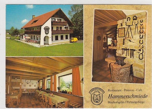 Hammerschmiede Bischofsgrün Fichtelgebirge ca 1980 Hammerschmiede Bischofsgrün Fichtelgebirge ca 1980