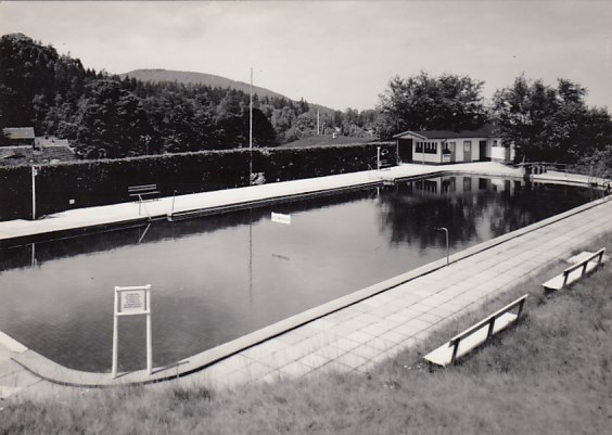 Jonsdorf Sachsen Freibad 1964