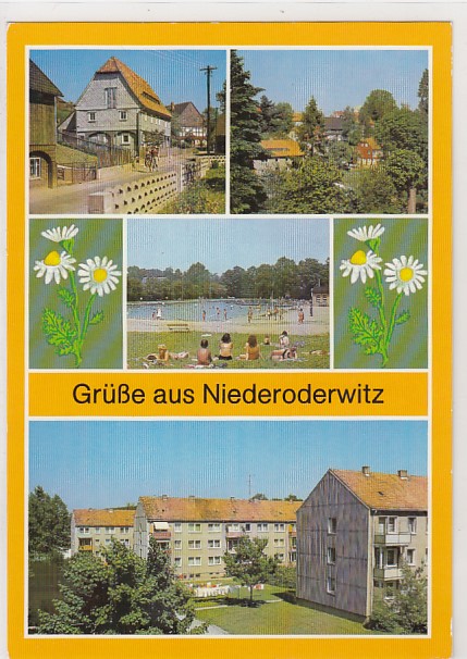 Niederoderwitz Oberlausitz in Sachsen 1986