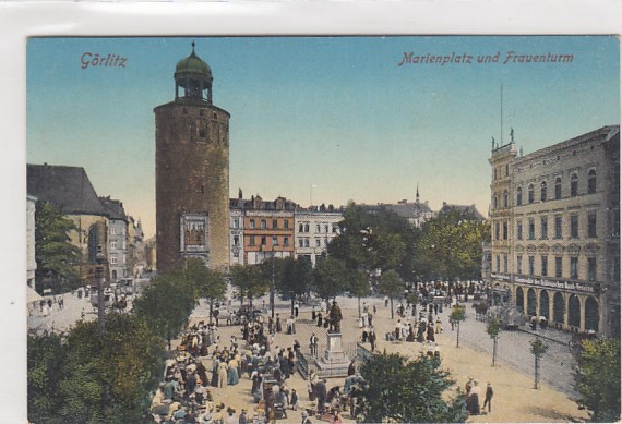 Görlitz Marienplatz ca 1910