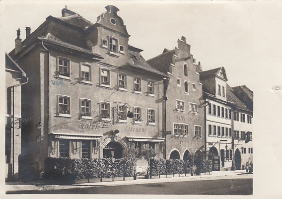 Rothenburg ob der Tauber Hotel Eisenhut 1927