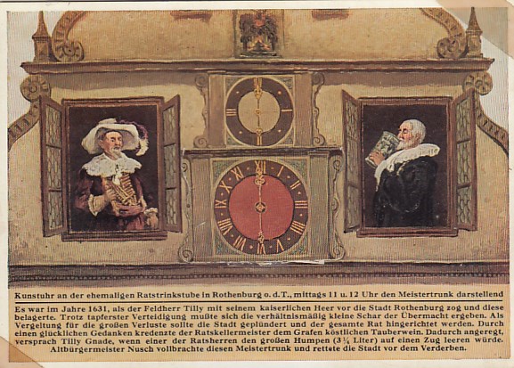 Rothenburg ob der Tauber Leporello AK 1962