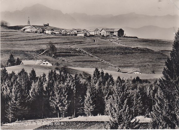 Hauptmannsgreuth am Notzensee bei Betzigau im Allgäu 1954 Hauptmannsgreuth am Notzensee bei Betzigau im Allgäu 1954