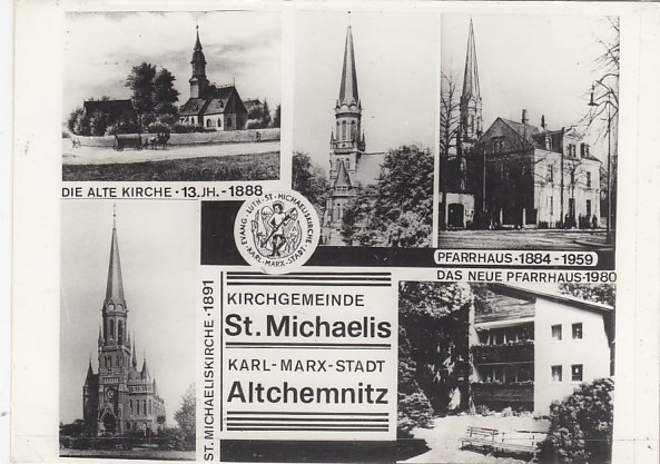 Chemnitz Kirchen 1888 bis 1980 Chemnitz Kirchen 1888 bis 1980