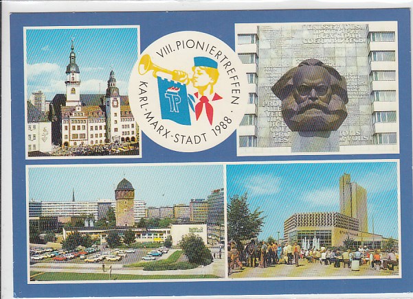 Chemnitz in Sachsen 8. Pioniertreffen 1988