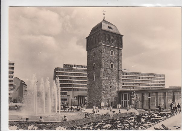 Chemnitz in Sachsen Roter Turm 1979