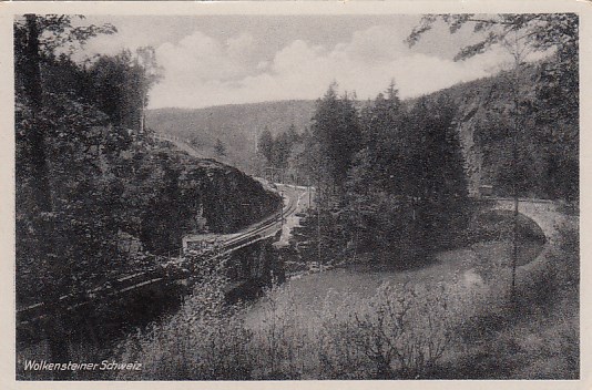 Warmbad - Wolkenstein im Erzgebirge Eisenbahn-Linie