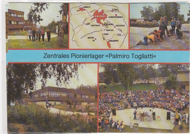 Einsiedel in Sachsen Pionierlager Kinderferienlager 1986