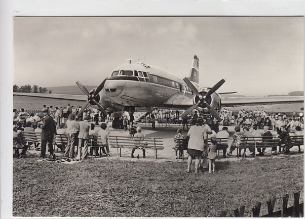 Cämmerswalde im Erzgebirge Interflug Flugzeuge