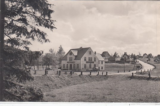 Kühnhaide bei Reitzenhain im Erzgebirge Gasthaus Schwarzwassertal 1961 Kühnhaide bei Reitzenhain im Erzgebirge Gasthaus Schwarzwassertal 1961
