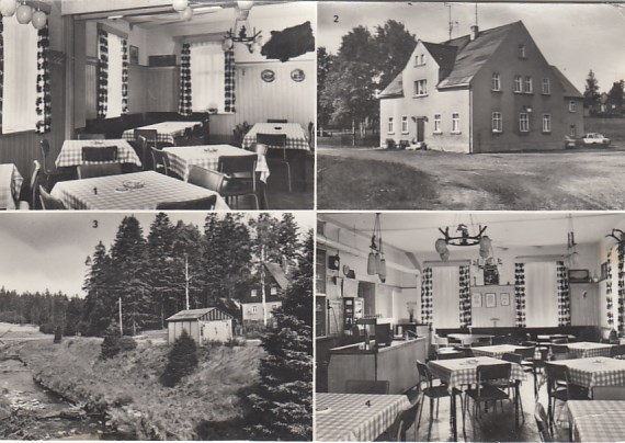 Kühnhaide bei Reitzenhain im Erzgebirge Gasthaus Schwarzwassertal 1984 Kühnhaide bei Reitzenhain im Erzgebirge Gasthaus Schwarzwassertal 1984