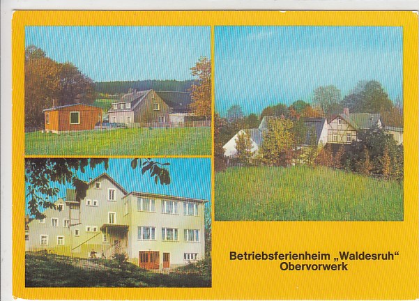 Pockau-Lengefeld OT Obervorwerk im Erzgebirge 1985