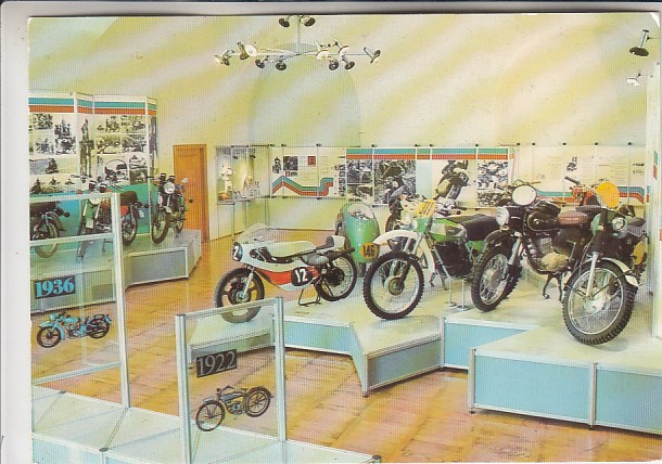 Augustusburg im Erzgebirge Motorrad Museum 1984