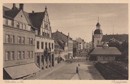 Glauchau in Sachsen ca 1940