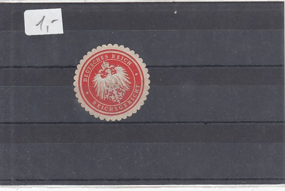 Militär Siegelamrke Deutsches Reich Reichsgericht Militär Siegelamrke Deutsches Reich Reichsgericht