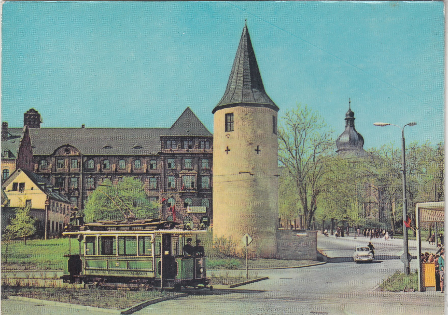 Plauen im Vogtland Strassenbahn 1967