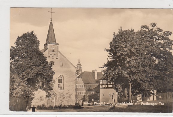 Adorf im Vogtland Kirche 1963