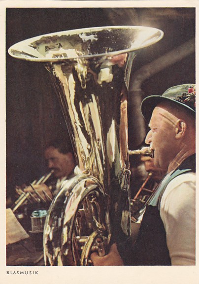 Werbung Reklame Kleinbildkamaera Der Photo-Porst , Blasmusik Werbung Reklame Kleinbildkamaera Der Photo-Porst , Blasmusik