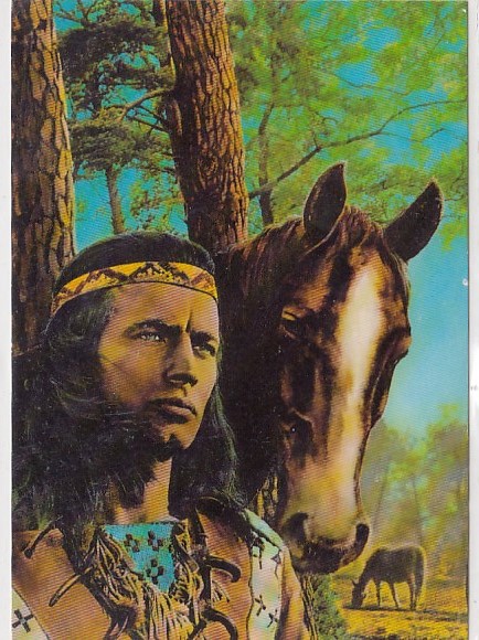 Indianer und Cowboy Ansichtskarten Winnetou Karl-May-Museum Radebeul