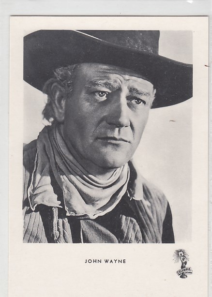 Indianer und Cowboy Ansichtskarten John Wayne Filme